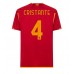 AS Roma Bryan Cristante #4 Hjemmedrakt 2023-24 Korte ermer